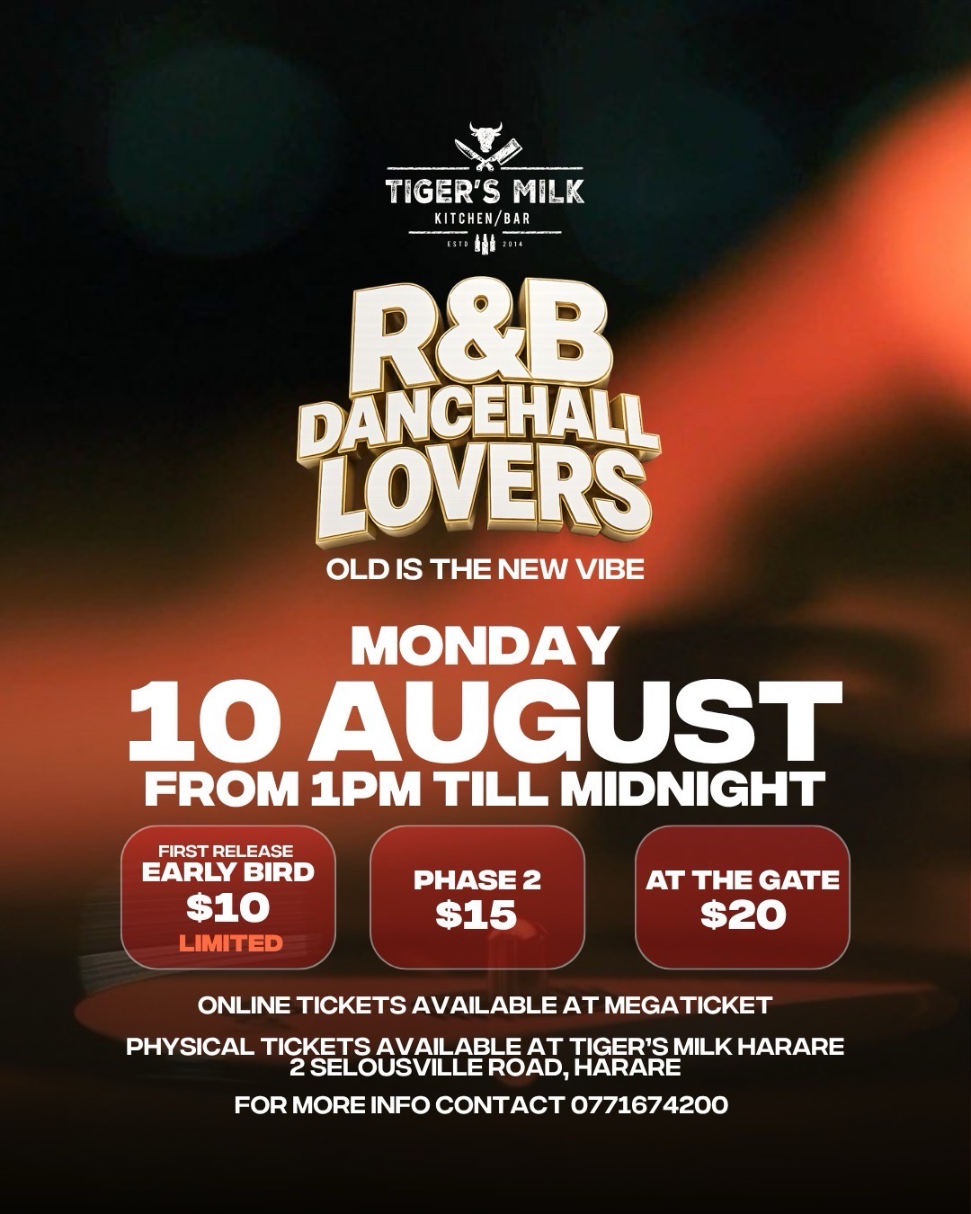 R'n'B Dancehall Lovers Tiger's Milk