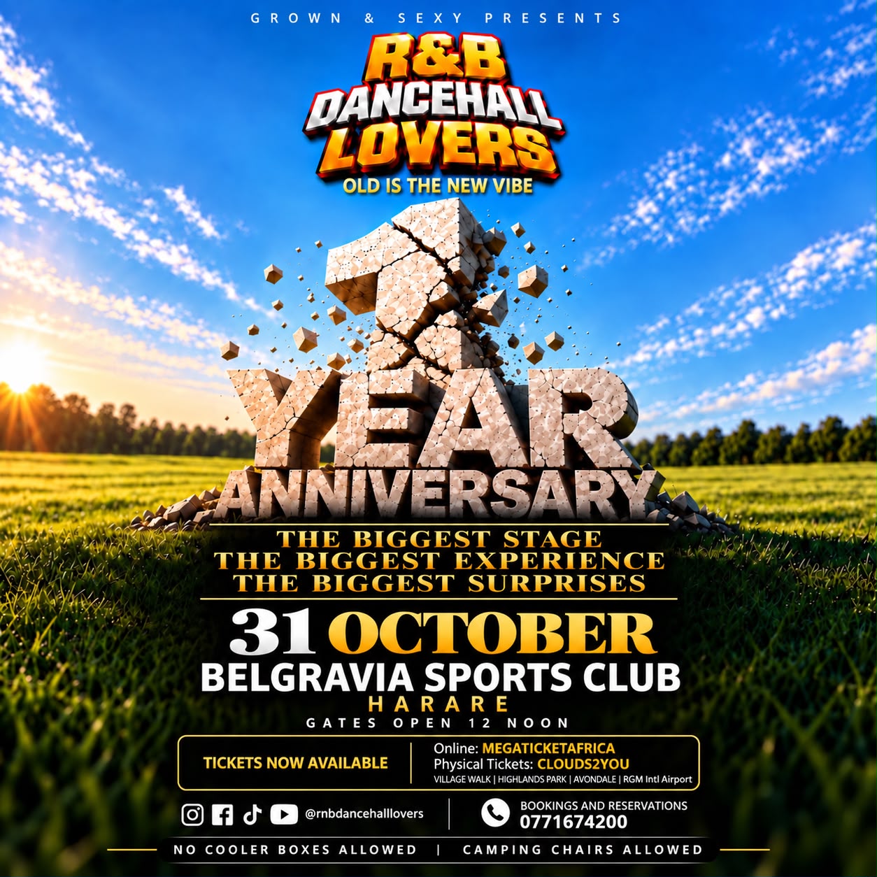 R'n'B Dancehall Lovers 1 Year Anniversary