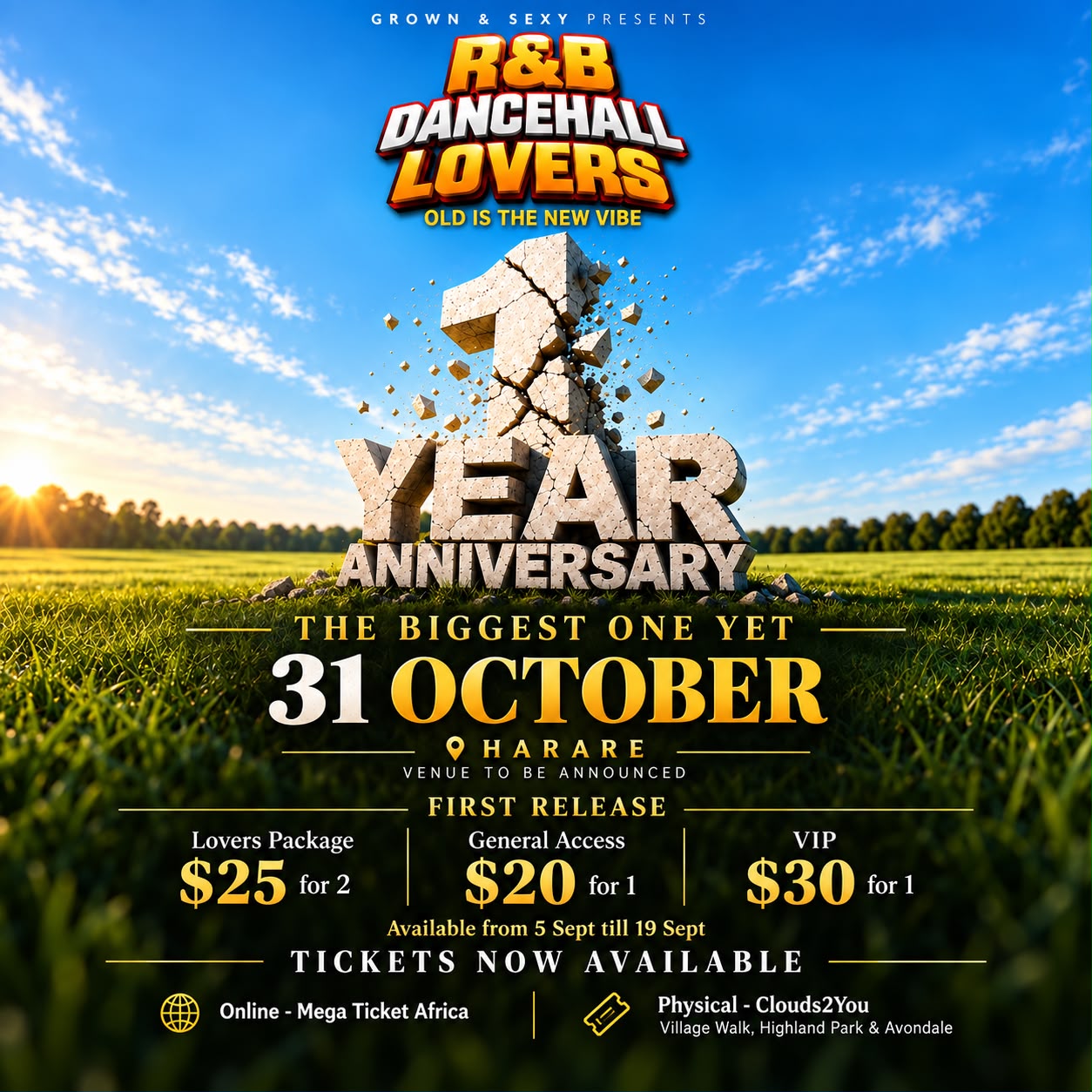 R'n'B Dancehall Lovers 1 Year Anniversary