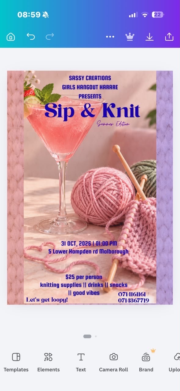 Sip and Knit